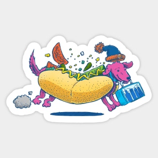 Chicago Dog: Lunch Pail Sticker